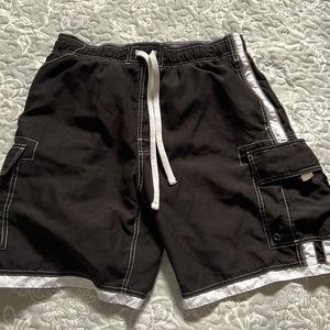 Sonoma black men’s bathing suit - large